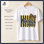 La Marque Cougars Softstyle comfort and made-to-order school spirit shirt