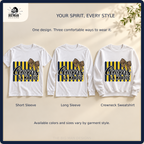 La Marque Cougars matching short sleeve, long sleeve, and crewneck sweatshirt