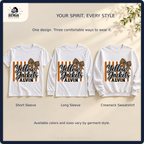 Alvin Yellow Jackets matching short sleeve, long sleeve, and crewneck sweatshirt