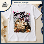 Spooky Season Ghost Trio: shirt styled as a fall gift