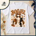 Boujee Ghost and Black Cat: shirt in a boutique flat lay with autumn gift styling