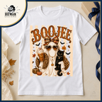 Boujee Ghost and Black Cat: shirt in a boutique flat lay with autumn gift styling