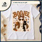 Boujee Ghost and Black Cat: shirt styled as a fall gift