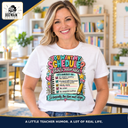 You Want My Schedule teacher humor apparel: lifestyle by The Big Man Designs