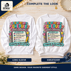 You Want My Schedule teacher humor apparel: cross sell by The Big Man Designs