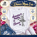 Dance Mom Eleanor shirt with comfort, professional printing, care and gift benefit badges