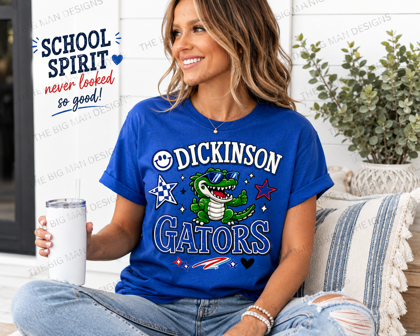 Dickinson Gators Spirit Tee | School Spirit T-Shirt