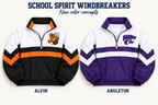 School Spirit Pullover Jacket | Dickinson, Santa Fe, Friendswood, Clear Creek, Clear Springs, Bay Area Christian Academy, Clear Falls, LaMarque, & AVA | S-5XL