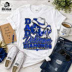 Dickinson Diamonds Dance Team Dad Shirt 4 | DTF Printed