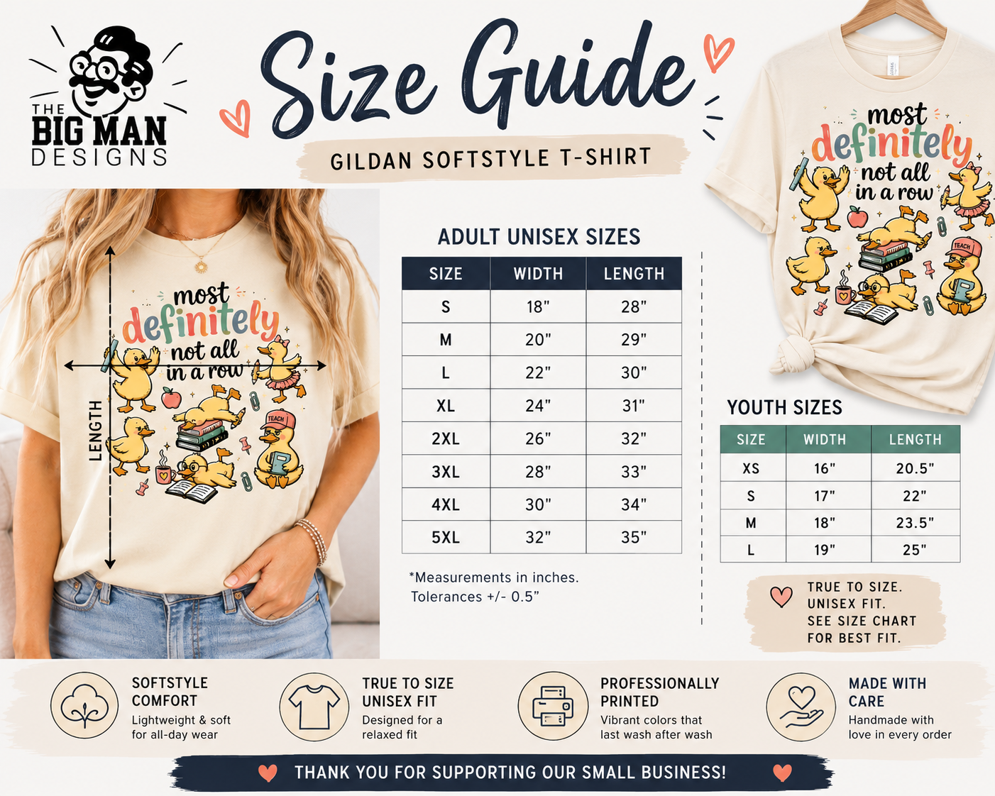 Most Definitely Not All in a Row Teacher Shirt