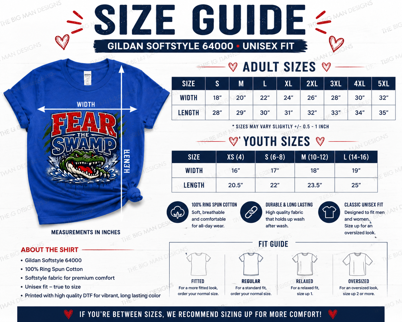Fear the Swamp Gators Shirt