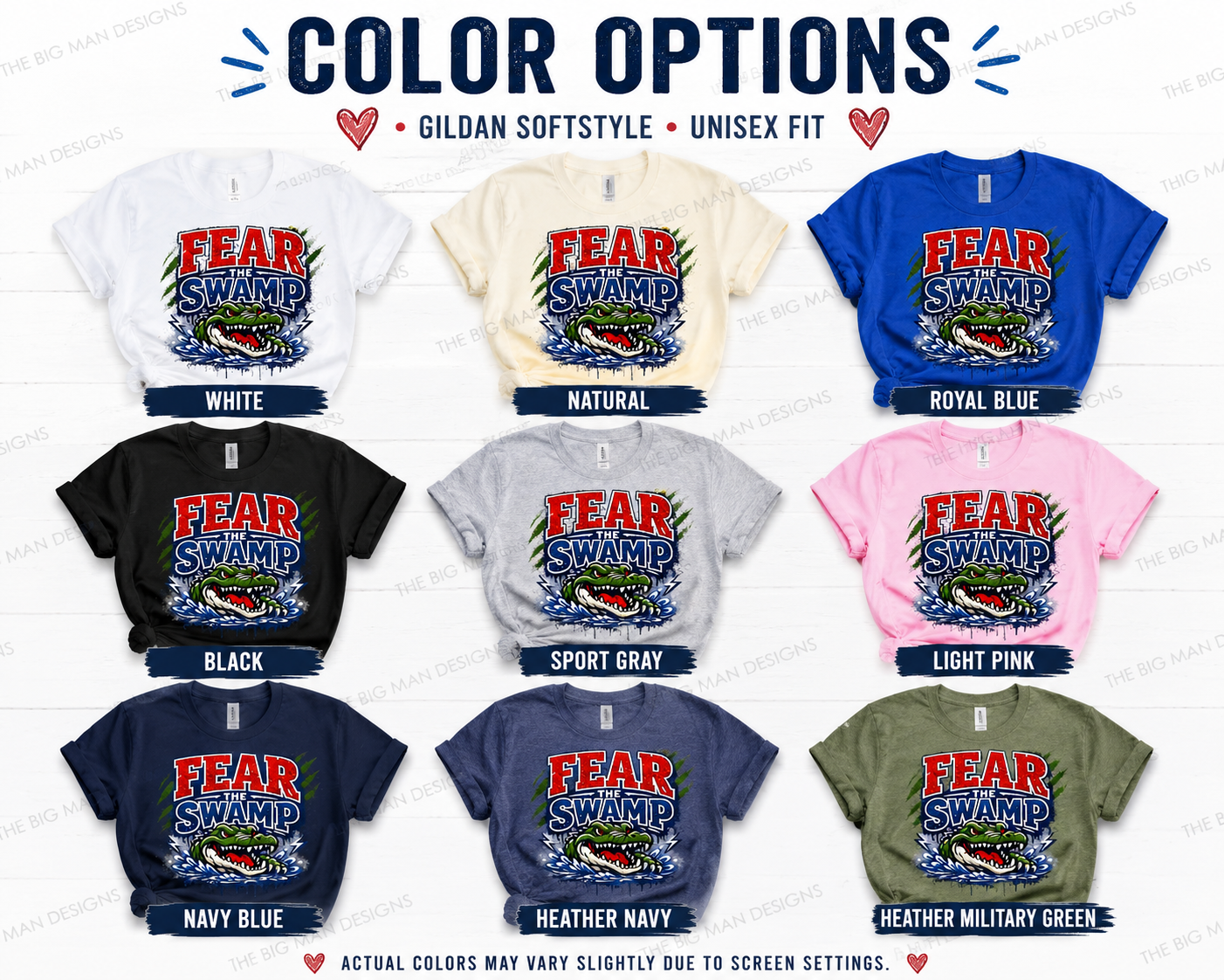 Fear the Swamp Gators Shirt