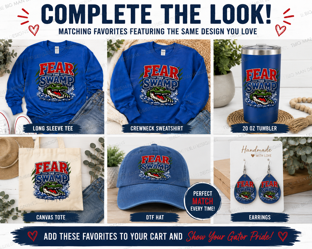 Fear the Swamp Gators Shirt
