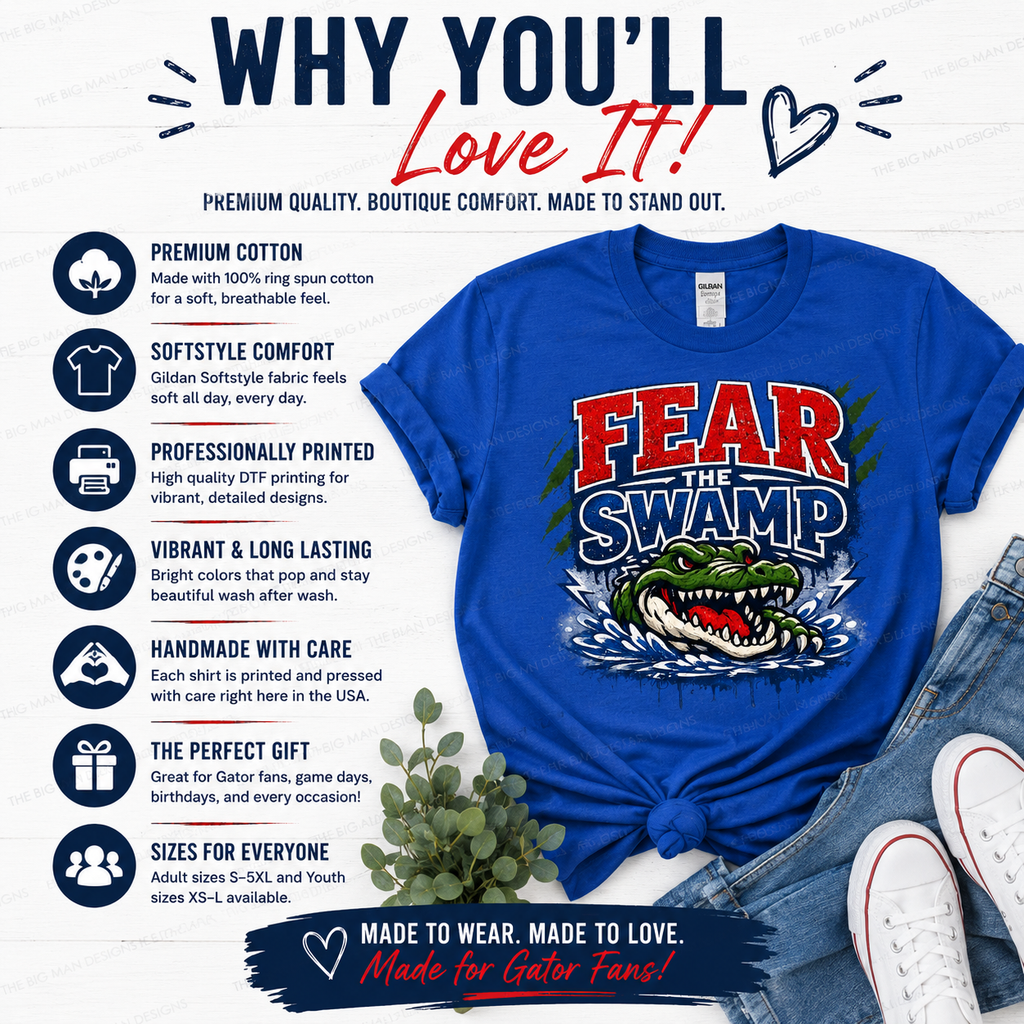 Fear the Swamp Gators Shirt