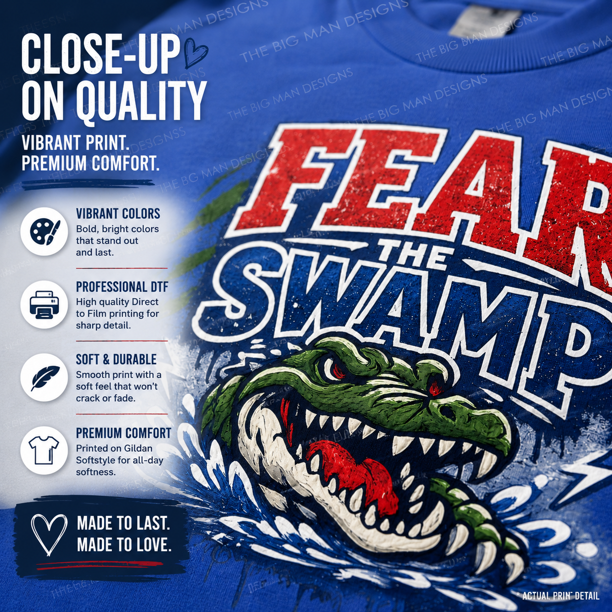 Fear the Swamp Gators Shirt