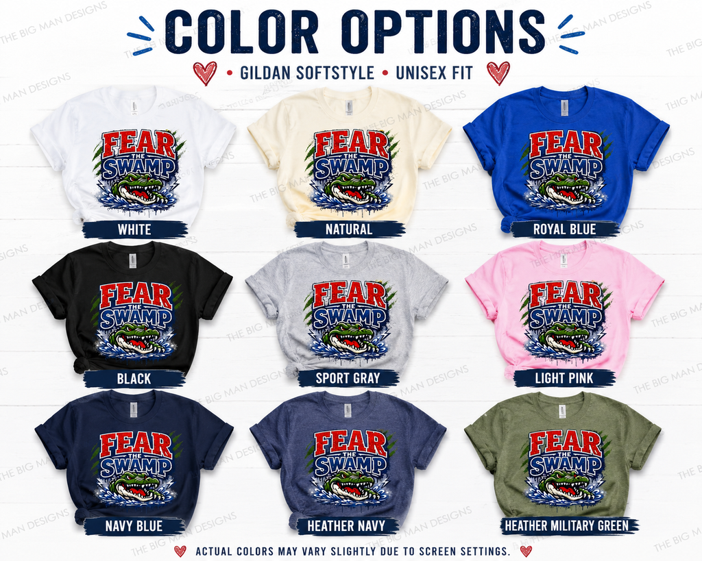 Fear the Swamp Gators Shirt