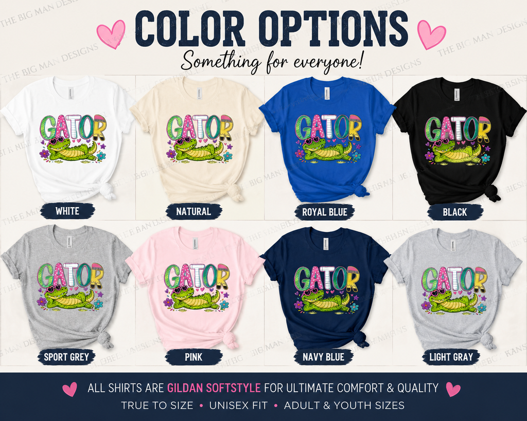Gator Girls Spirit Wear Shirt