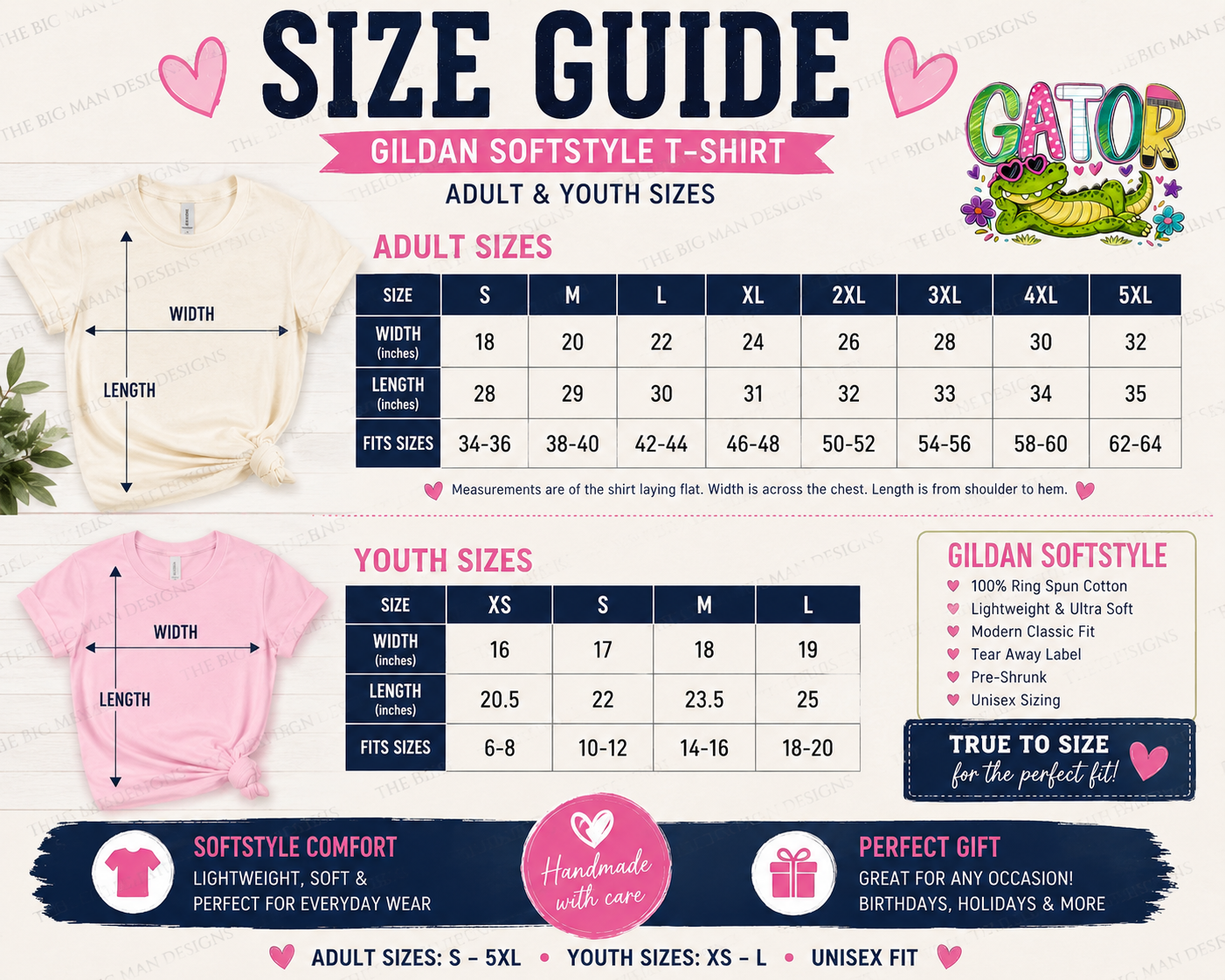 Gator Girls Spirit Wear Shirt