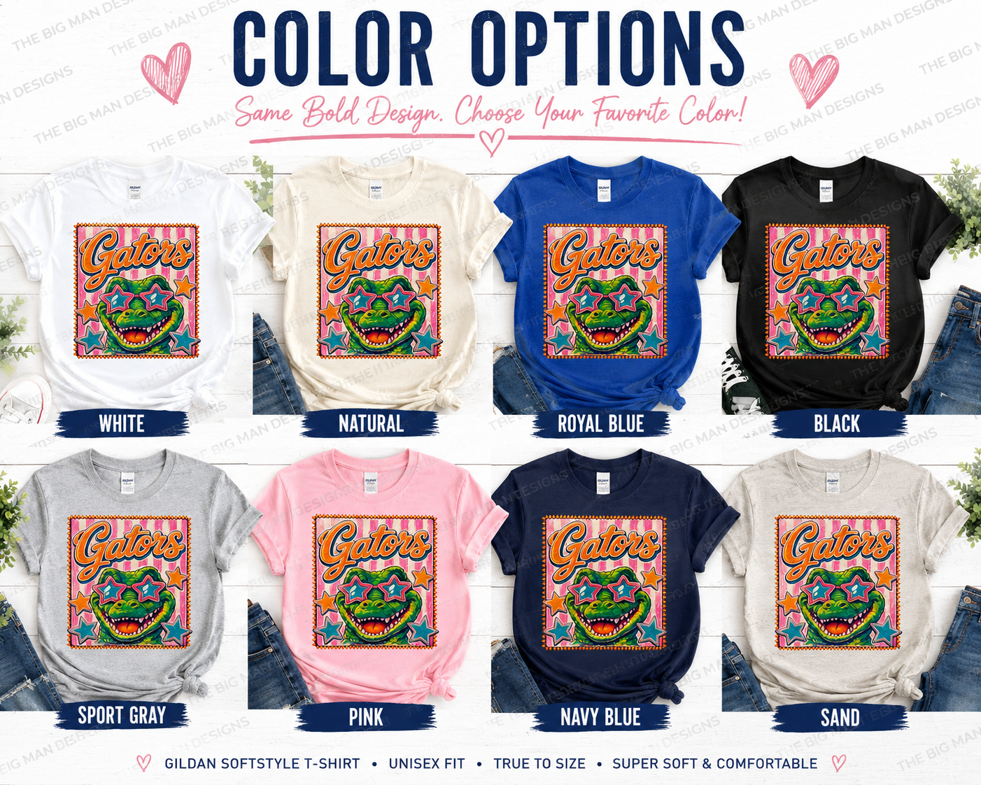 Retro Gators Spirit Wear Shirt