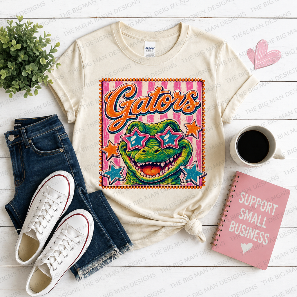 Retro Gators Spirit Wear Shirt