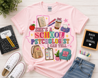 She's a School Psychologist I Can Tell – Tee & Sweatshirt | School Psychologist Gift Shirt