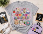 She's a School Psychologist I Can Tell – Tee & Sweatshirt | School Psychologist Gift Shirt