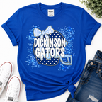 1 Dickinson Gators Coquette Bow T-shirt & Sweatshirt | School Spirit Shirt