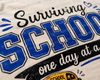 Surviving School One Day at a Time Tee | Teacher & Back to School Shirt