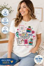 She's an Occupational Therapist, I Can Tell | OT Gift Shirt
