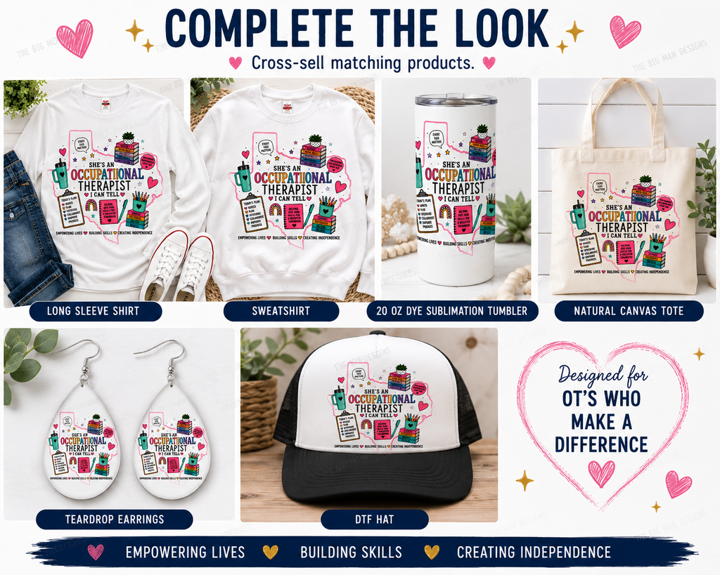 She's an Occupational Therapist, I Can Tell | OT Gift Shirt