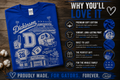 Dickinson Gators Vintage Stadium Spirit Shirt | Dickinson ISD Spirit Wear