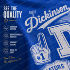 10 Dickinson Gators Vintage Stadium Spirit Shirt | Dickinson ISD Spirit Wear