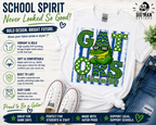 11 Dickinson Gators Block Letter Spirit Shirt | Dickinson ISD Spirit Wear