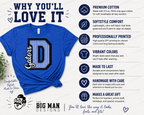 12 Dickinson Gators Varsity D Spirit Shirt | Dickinson ISD Spirit Wear