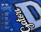12 Dickinson Gators Varsity D Spirit Shirt | Dickinson ISD Spirit Wear