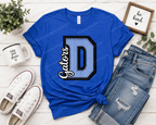 12 Dickinson Gators Varsity D Spirit Shirt | Dickinson ISD Spirit Wear