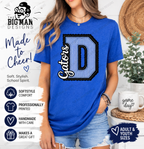 12 Dickinson Gators Varsity D Spirit Shirt | Dickinson ISD Spirit Wear