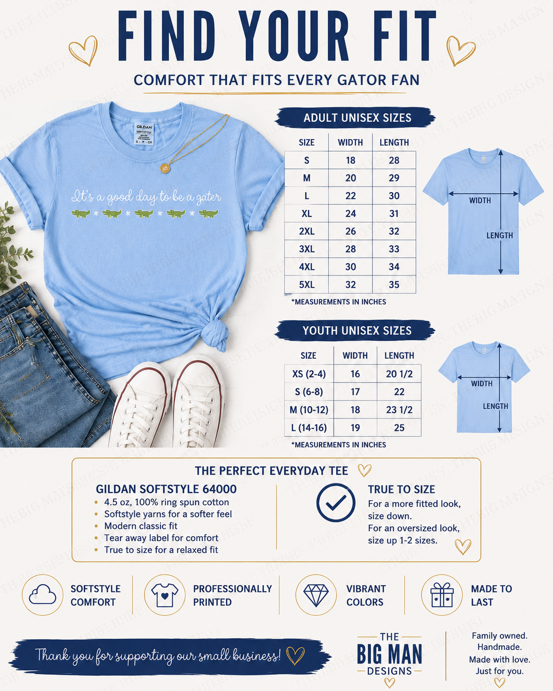 14 It's a Good Day to Be a Gator | Dickinson Gators Spirit Shirt