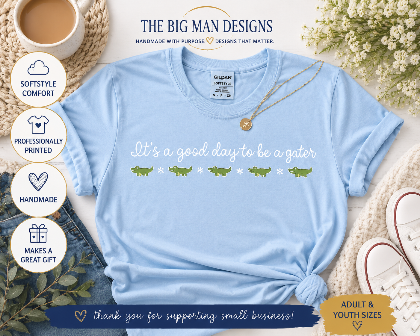 14 It's a Good Day to Be a Gator | Dickinson Gators Spirit Shirt