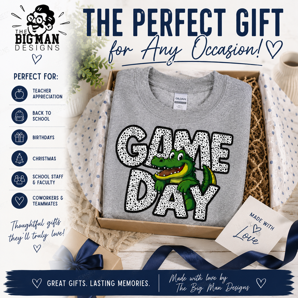 15 Dickinson Gators Game Day Spirit Shirt | Gator Mascot Tee