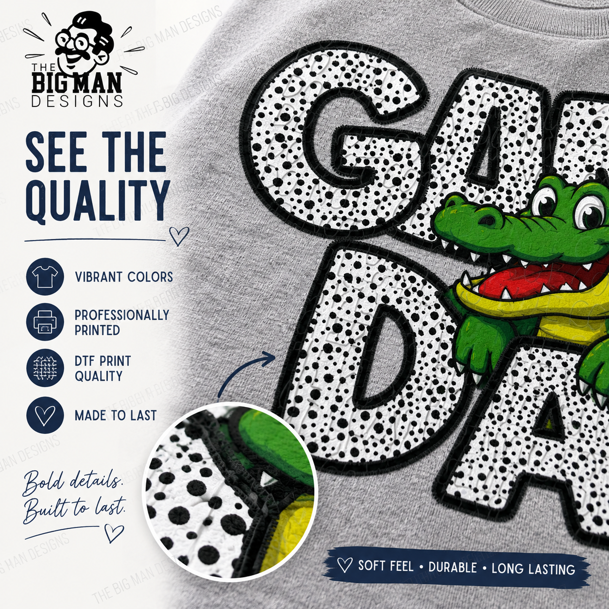 15 Dickinson Gators Game Day Spirit Shirt | Gator Mascot Tee