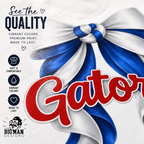 16 Dickinson Gators Bow Spirit Shirt | School Spirit Tee