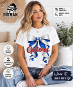 16 Dickinson Gators Bow Spirit Shirt | School Spirit Tee