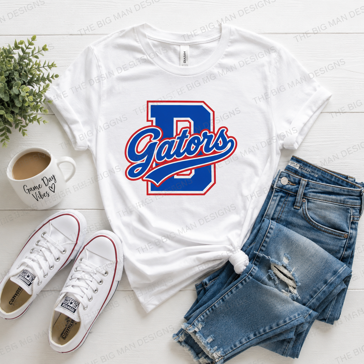 18 Dickinson Gators D Letter Spirit Shirt | School Spirit Tee