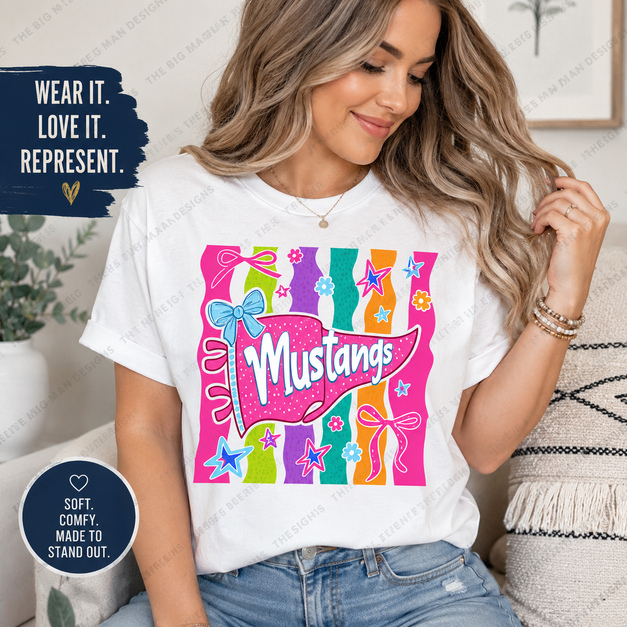 Friendswood Mustang Spirit Shirt