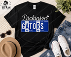 21 Dickinson Gators License Plate T-Shirt | School Spirit Tee