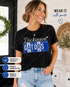 21 Dickinson Gators License Plate T-Shirt | School Spirit Tee