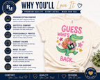 2 Guess Who's Back Dickinson Gators T-Shirt | Front & Back Design