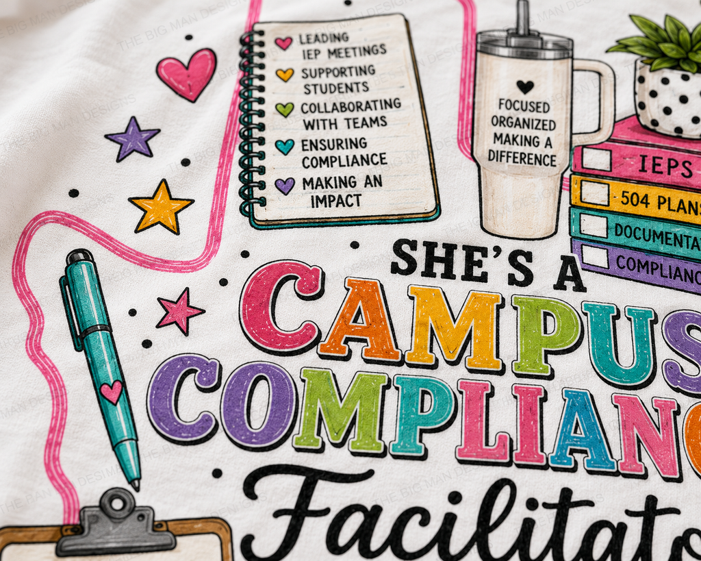 She's a Campus Compliance Facilitator / ARD Facilitator I Can Tell | Dickinson Gators Shirt