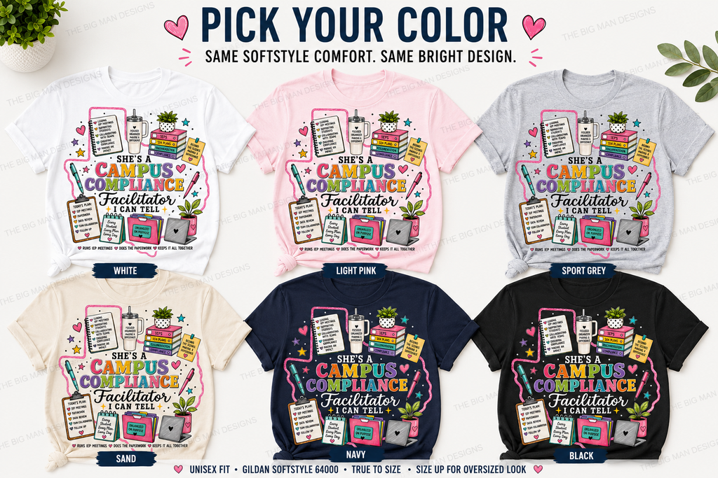 She's a Campus Compliance Facilitator / ARD Facilitator I Can Tell | Dickinson Gators Shirt